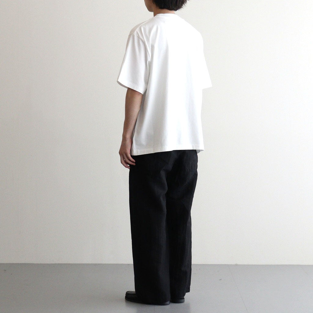 RAREGROOVE Print Tee WIDE #White×White-PT [bROOTS25S34S26B]