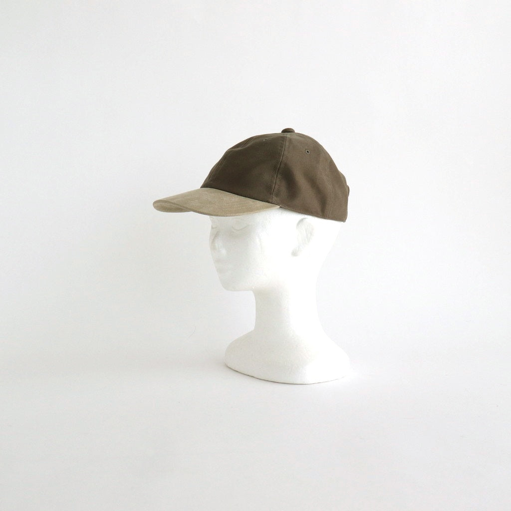 Moleskin Cap #Brown Beige x Taupe [6033-1501]