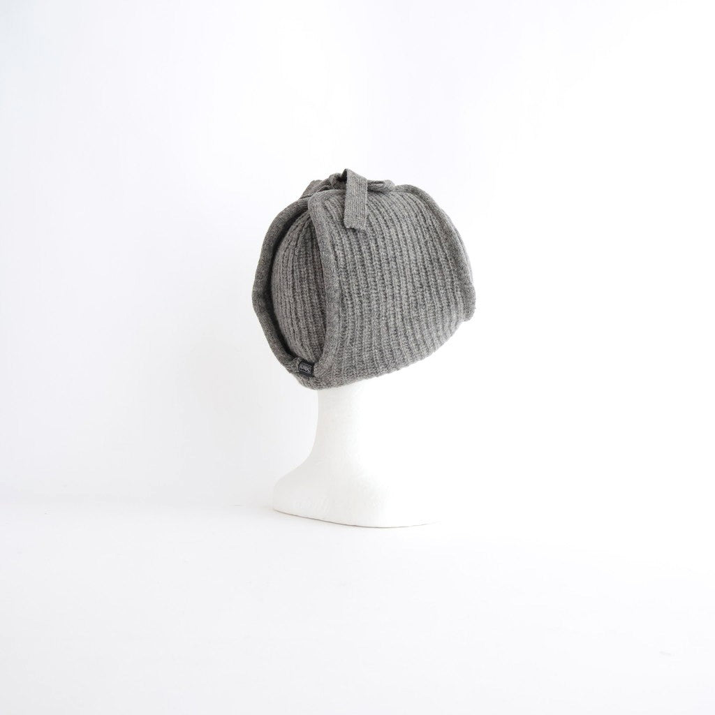 KNIT FLIGHT CAP - UNRULYBOY #GRAY [X01015]