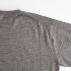 CHOMA CREW NECK #GREIGE [BN-26SM-058]