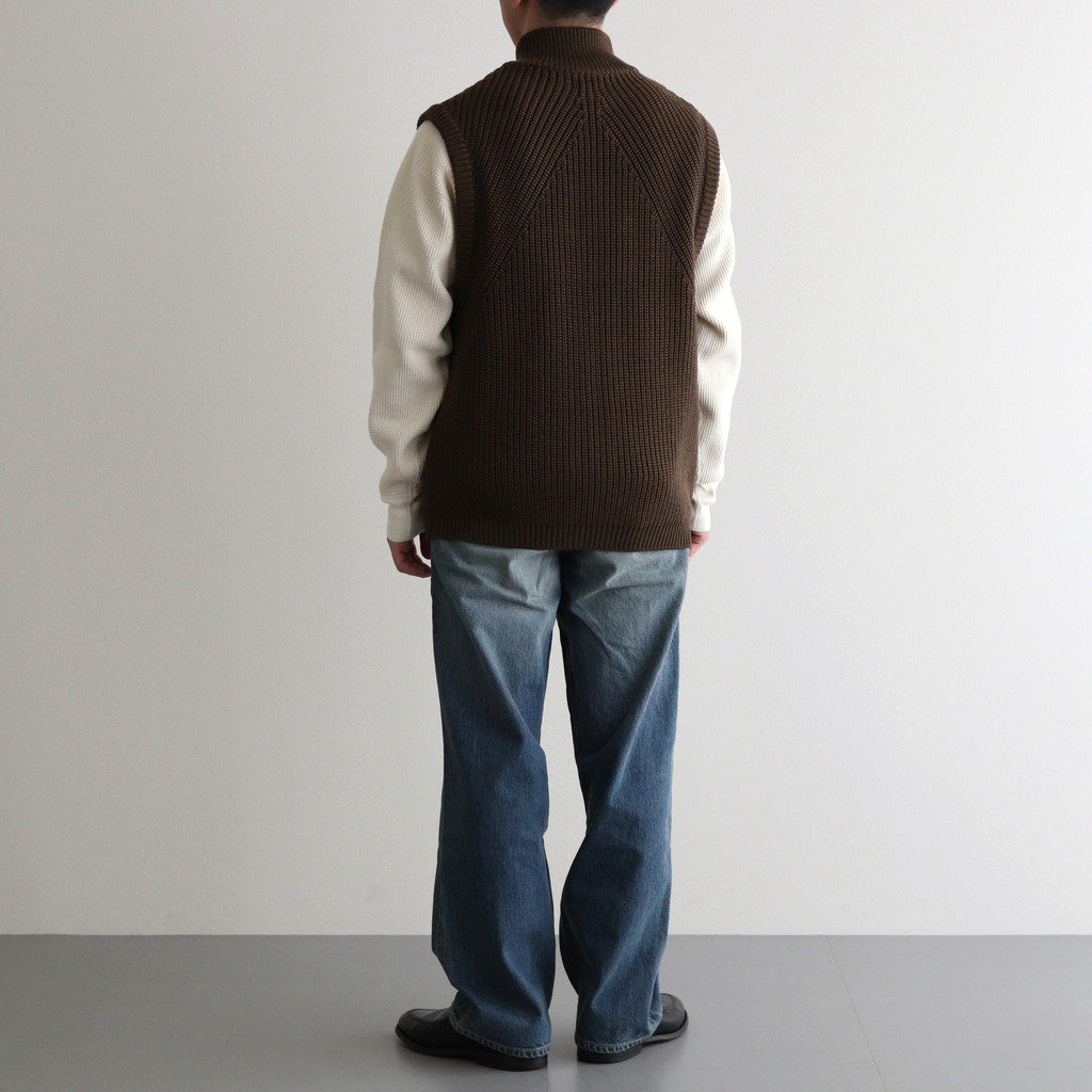 SIGNATURE DRIVERS VEST #OLIVE [BN-24FM-040]