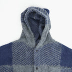 OOAL Mohair Hooded Jacket #Blue [S26FA031]