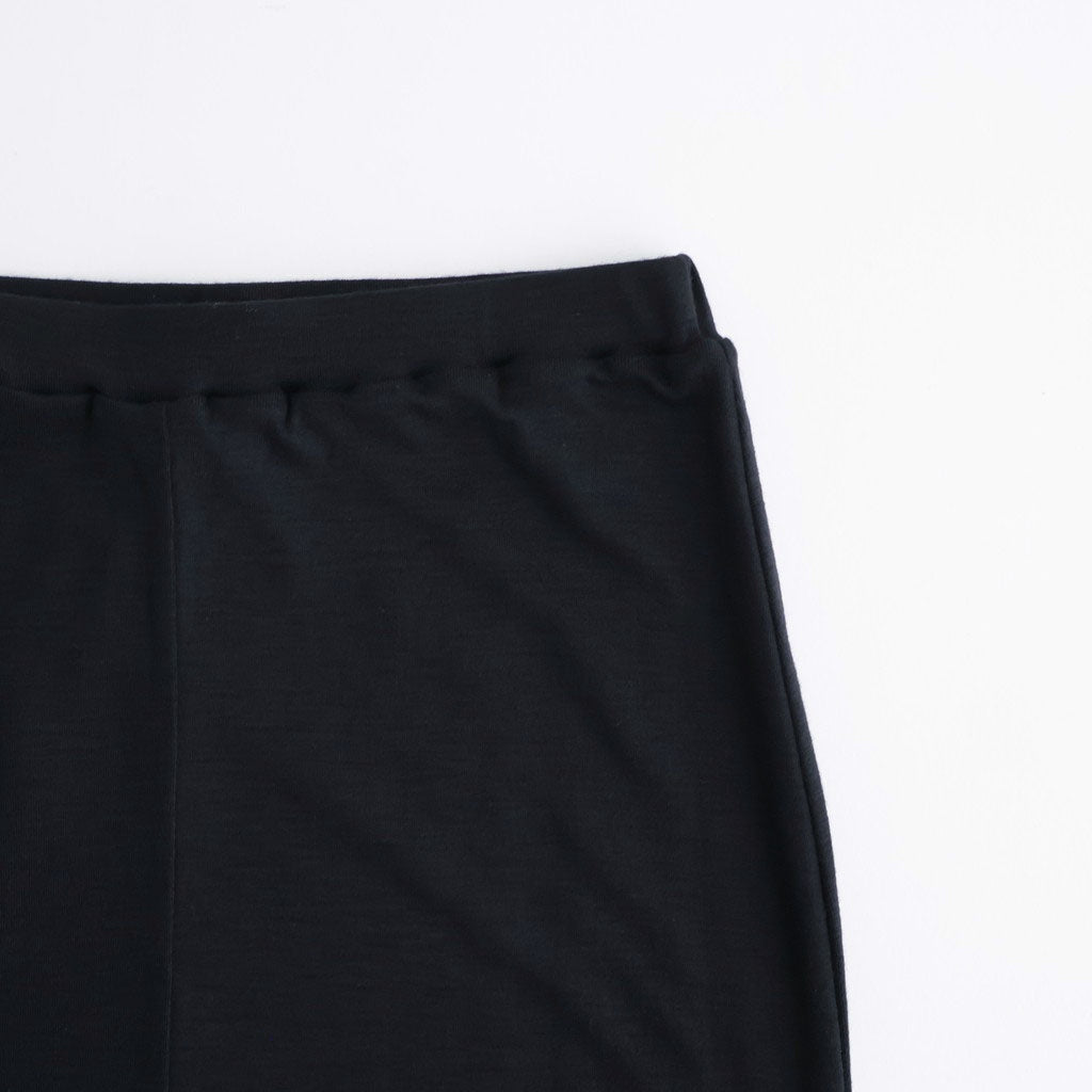Wool RIB Skirt #Black [BHSW25F4F26]