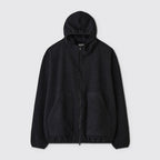 HOODED FLEECE JACKET #CHARCOAL [PMAU-CL03]