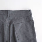 5-POCKETS TROUSERS #GRAY [M26A06PT02C]