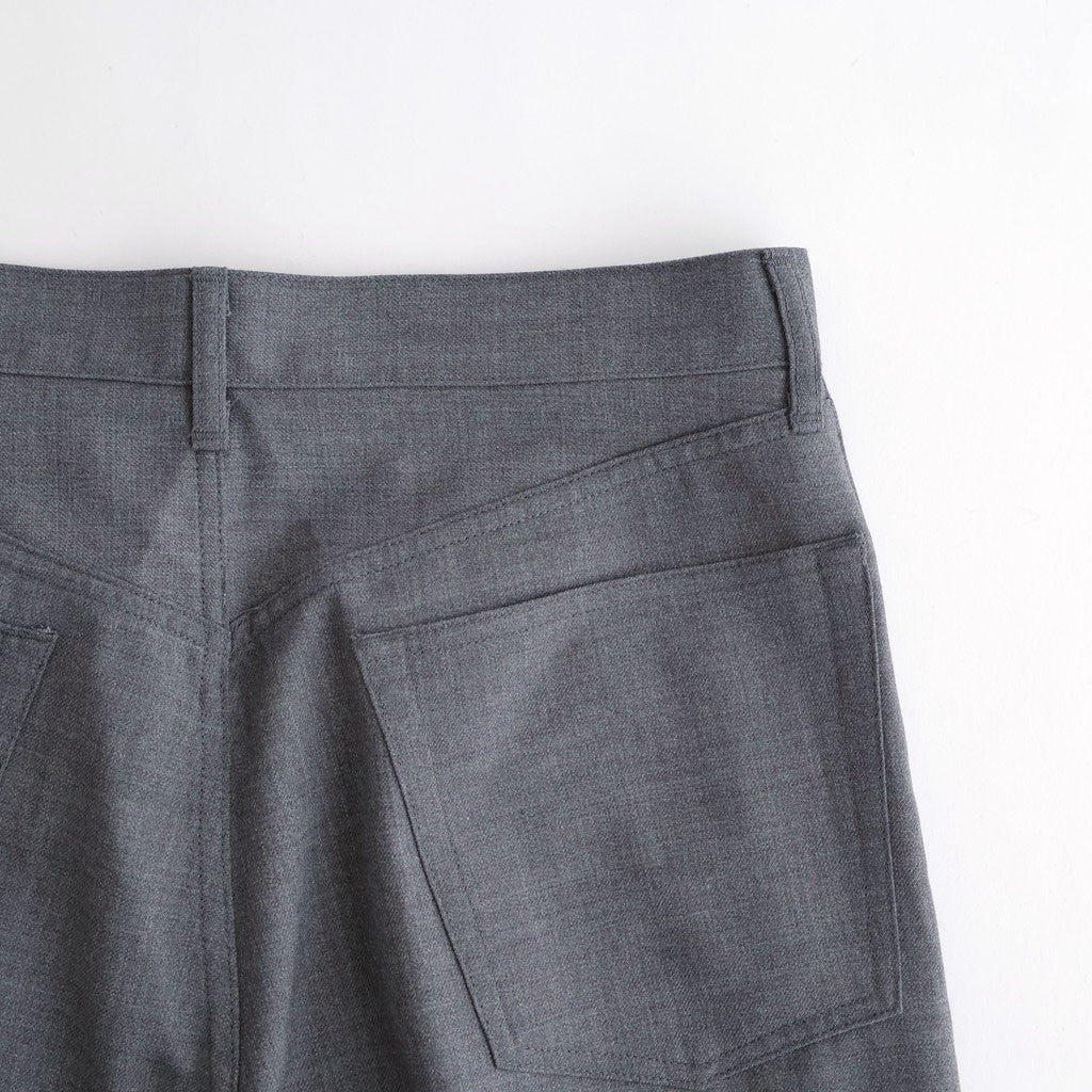 5-POCKETS TROUSERS #GRAY [M26A06PT02C]
