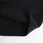 CASHMERE FOX CREW NECK #CHARCOAL [BN-25FM-053]