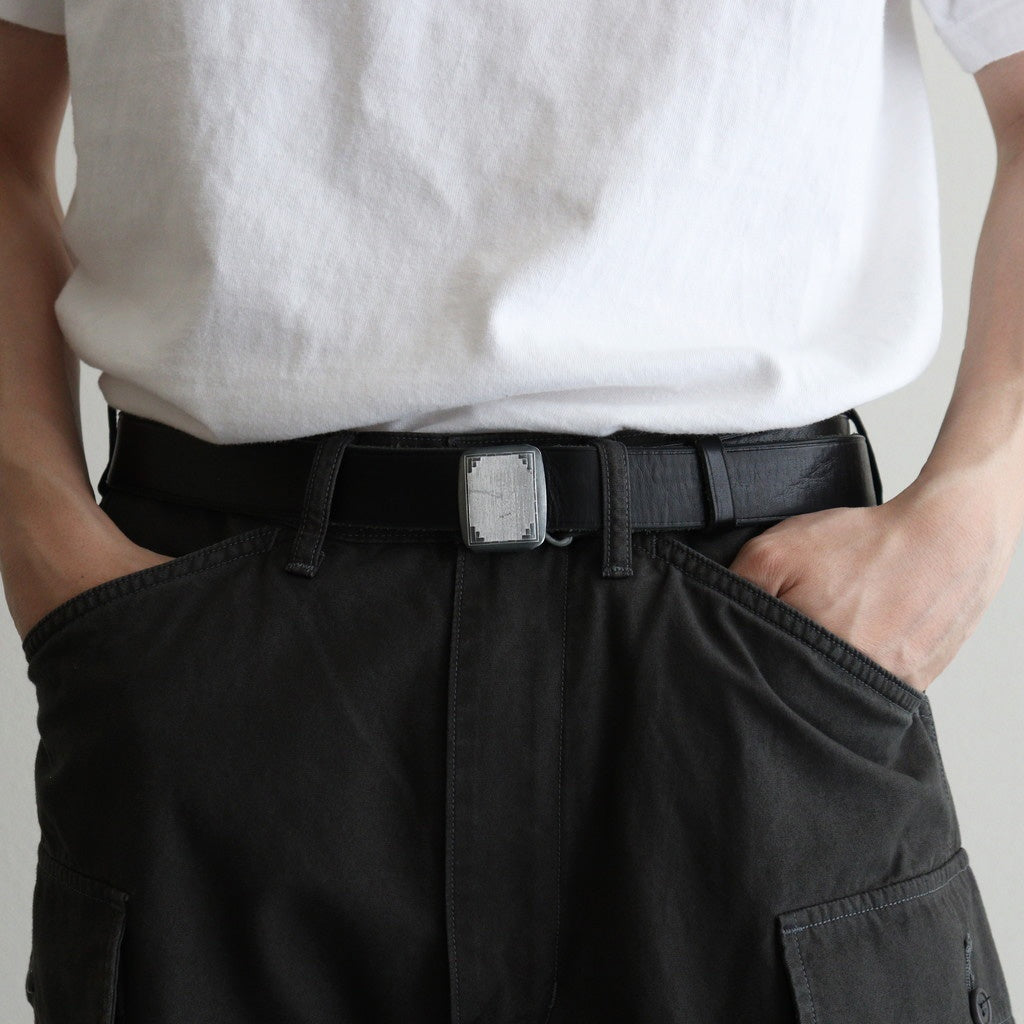 HICKOK BELT #BLACKxSILVER [PM-ACPP05]