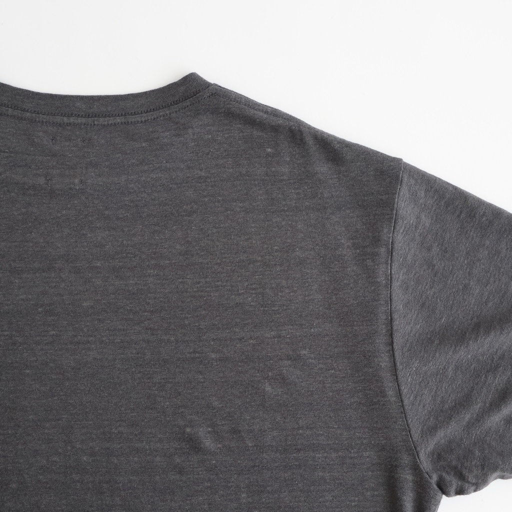 NORMANDY LINEN T-SHIRT #GRAY [BN-26SM-071]