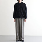 BABY WOOL POLO CARDIGAN #BLACK [BN-26FM-040]