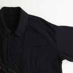 PATINA HERRINGBONE SOUVENIR JACKET #ONYX [251OJ-JK16]