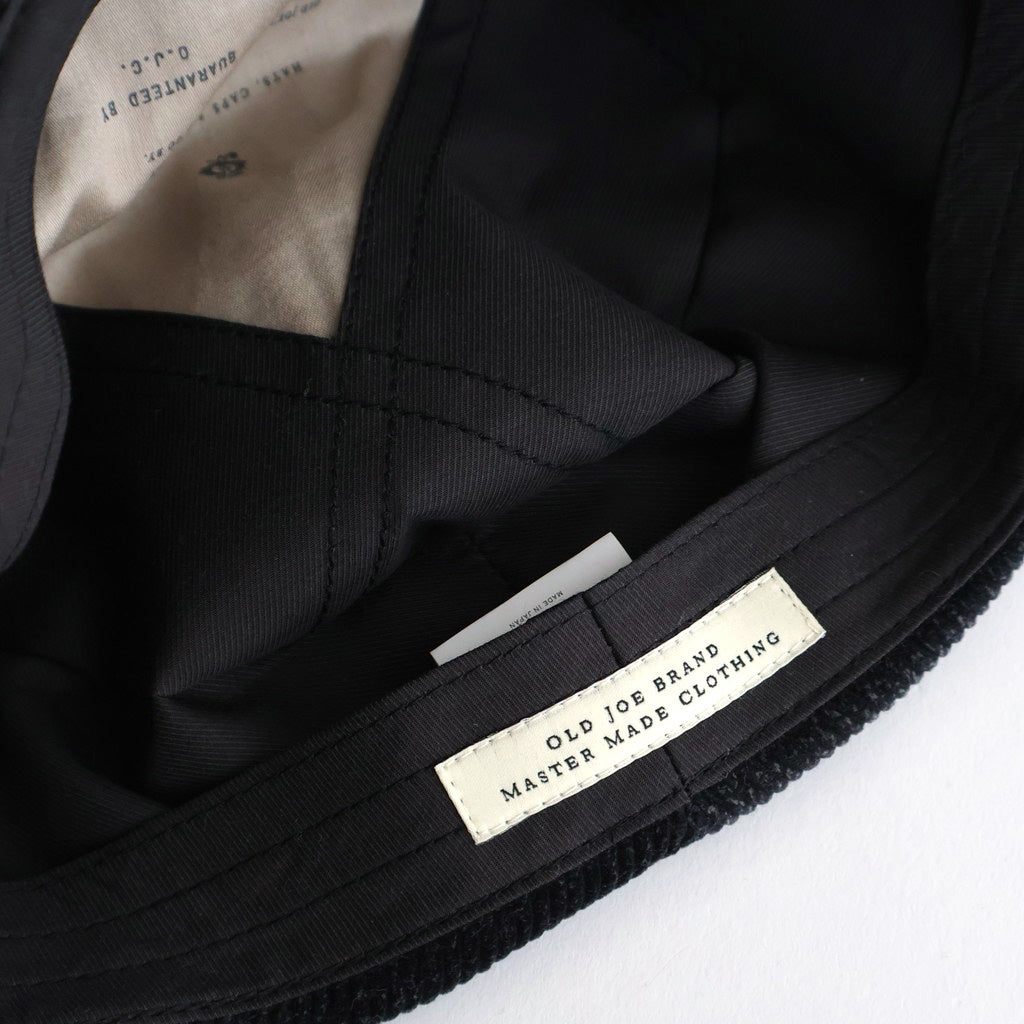 PRINTED CORDS PEAKED CAP #GRAPHITE [252OJ-HT02]