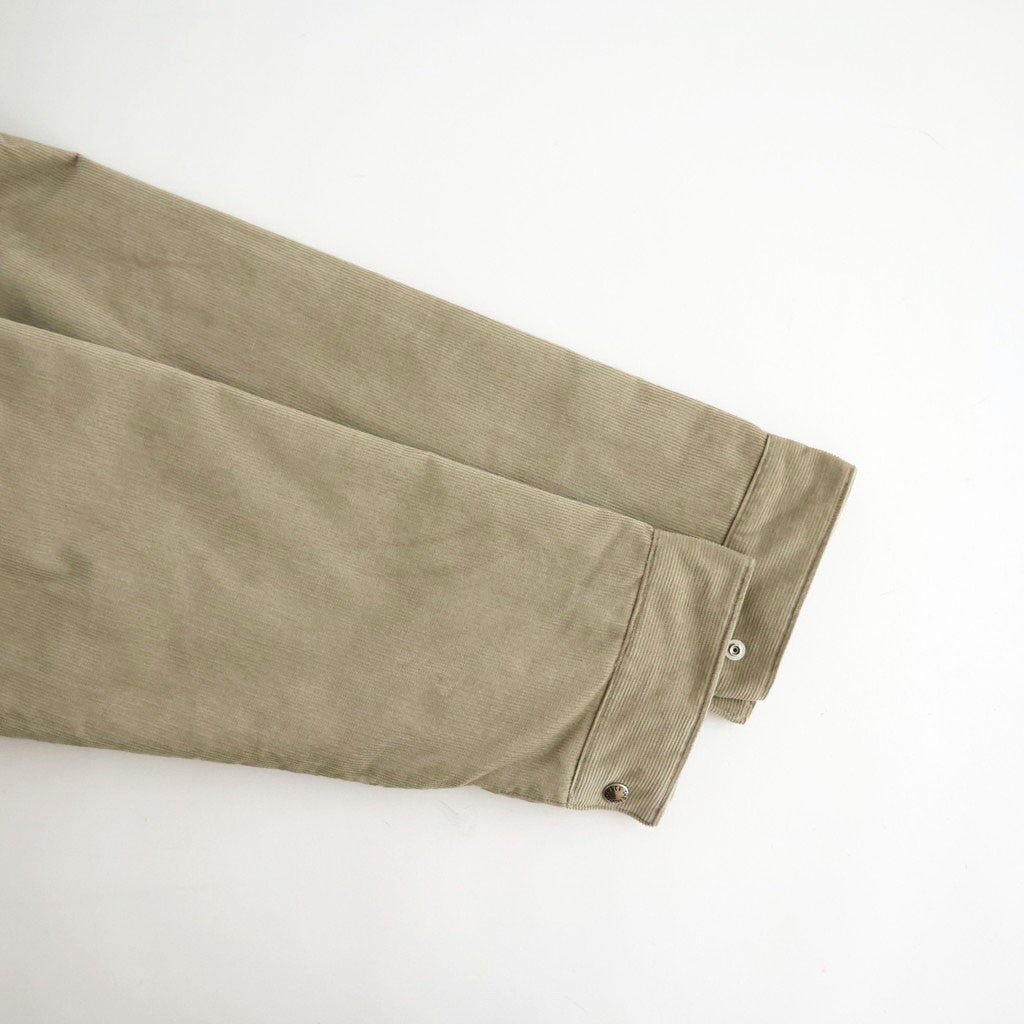 Corduroy Field Insulation Shirt Jacket #Taupe [N26FA051]