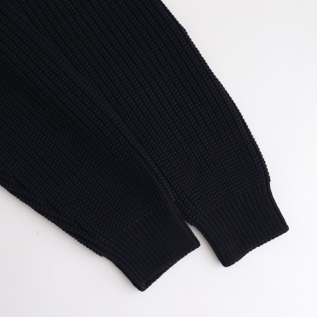 SIGNATURE DRIVERS KNIT #NAVY [BN-24FM-039]