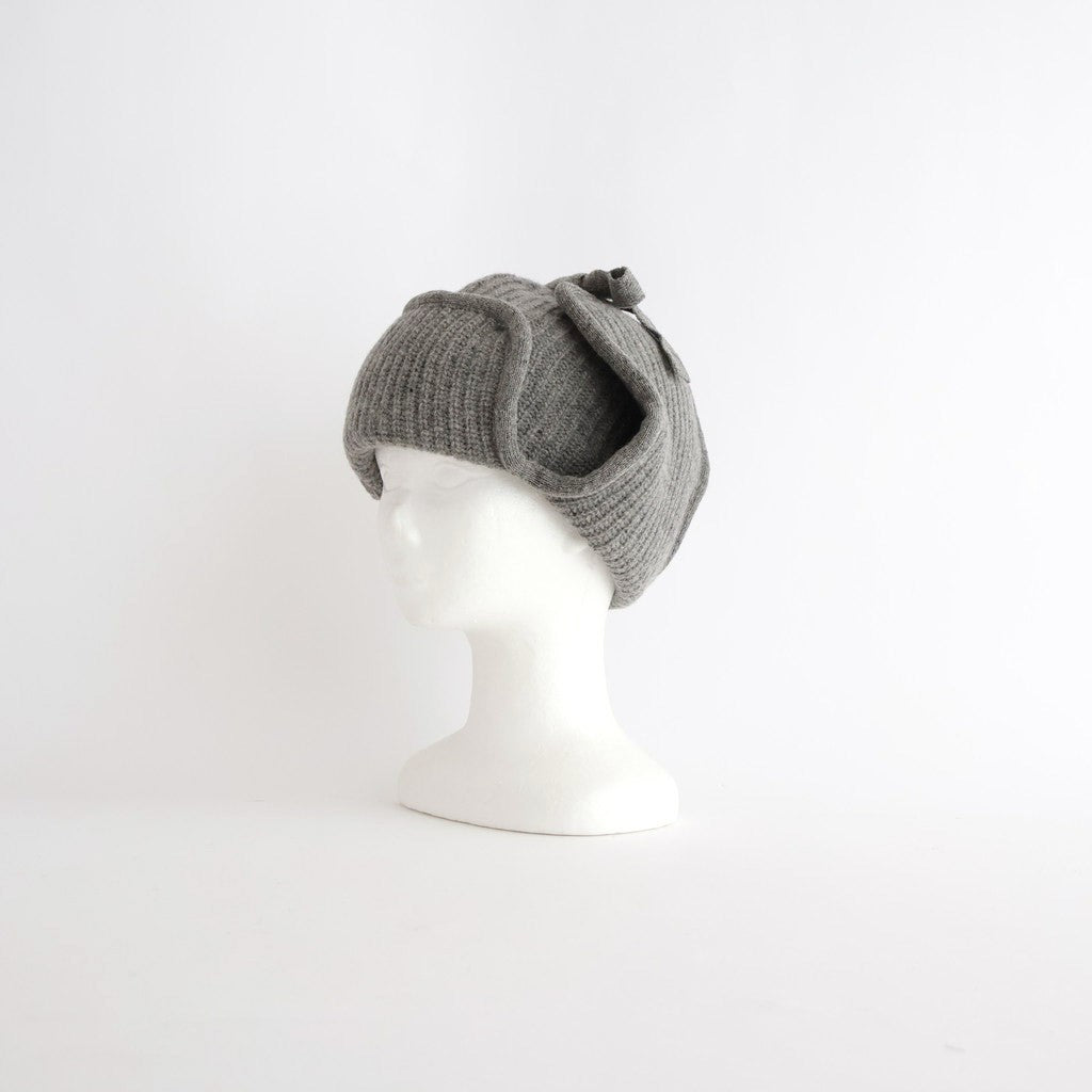KNIT FLIGHT CAP - UNRULYBOY #GRAY [X01015]
