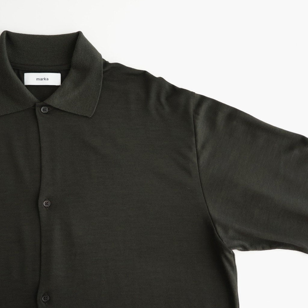 SHIRT CARDIGAN #DARK OLIVE [M26C15CS01C]