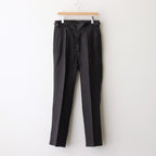 SIDE BUCKLE GURKHA TROUSER #CIGAR [251OJ-PT09]