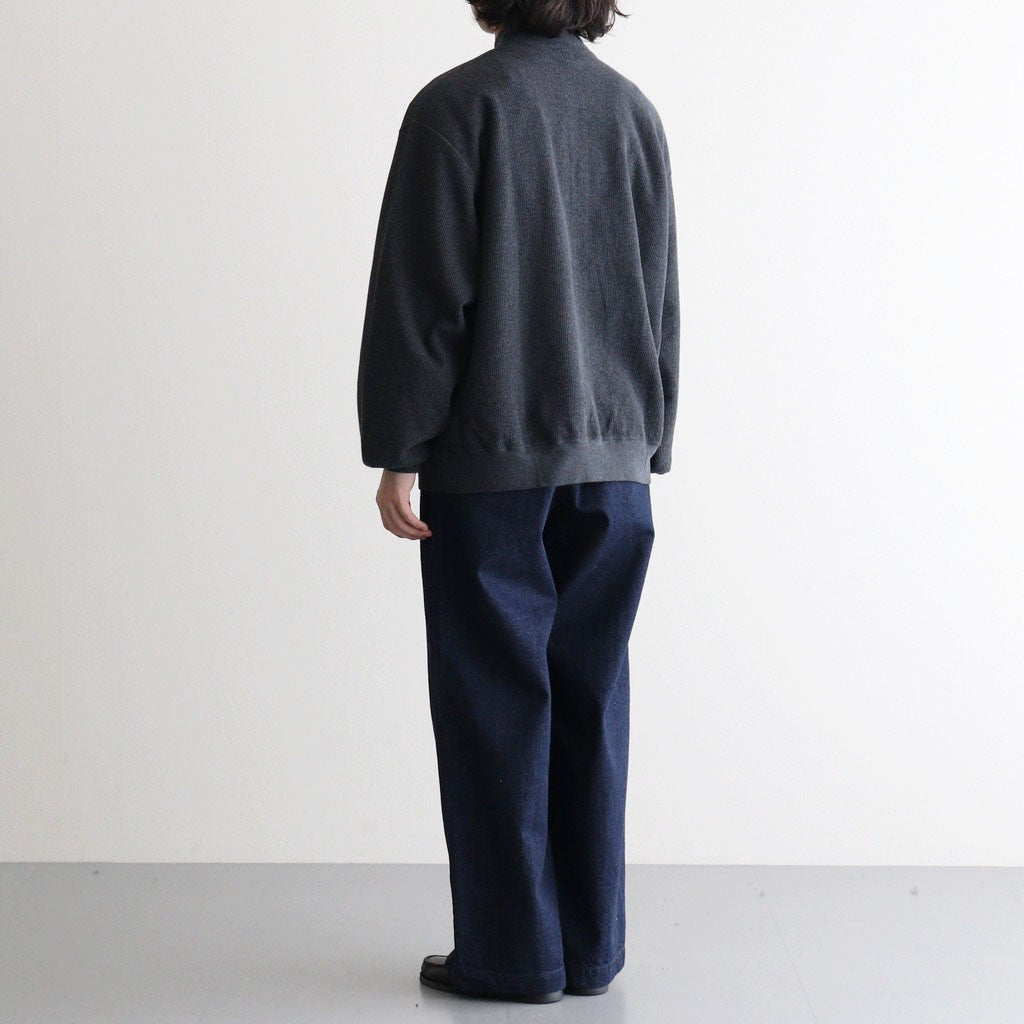 Rough&Smooth Thermal Blouson #HeatherCharcoal [bROOTS26F14]