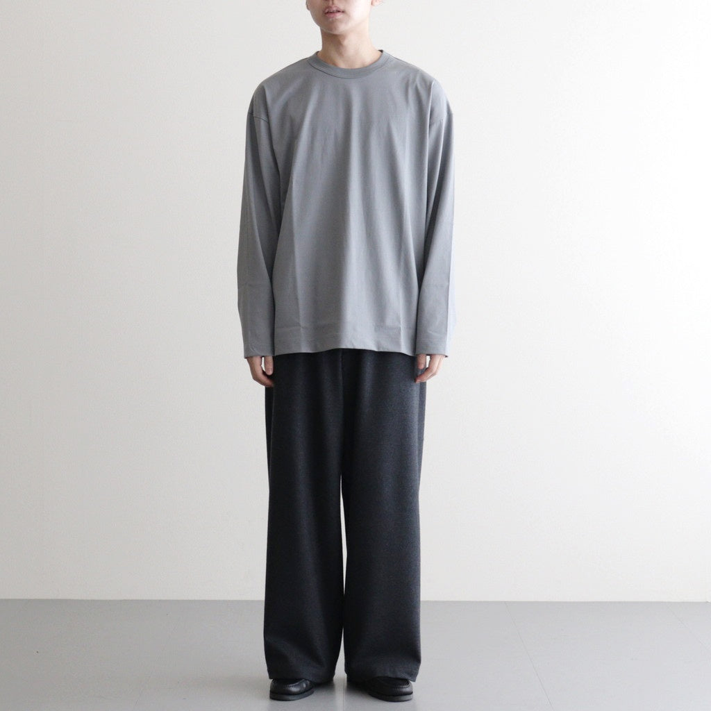 COMFORT FIT L/S Tee #DOLPHIN GREY [A25C05CS03C]