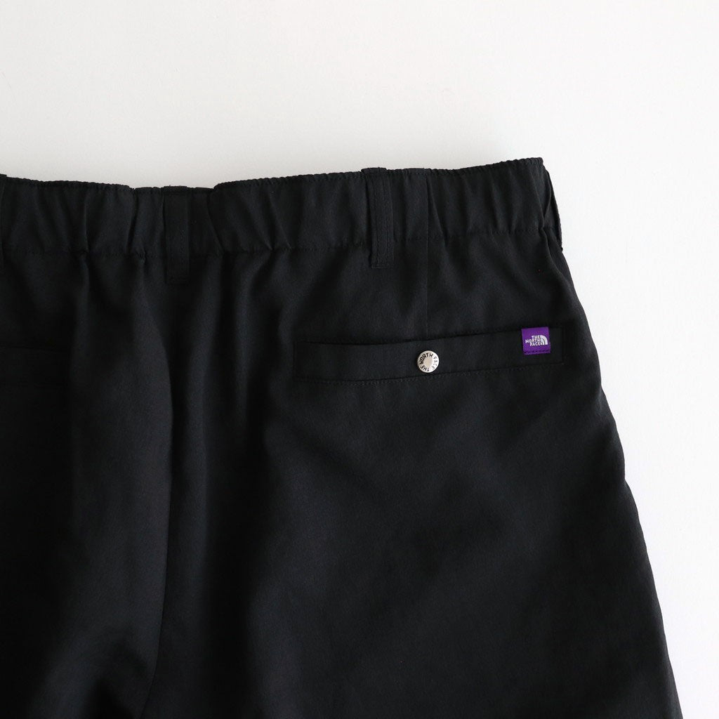 Field Slacks #Black [N25SC052]