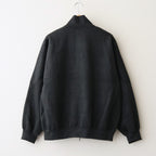 Pe/Silk Fleece Track Jacket #HeatherBlack [BHS24F029F25]