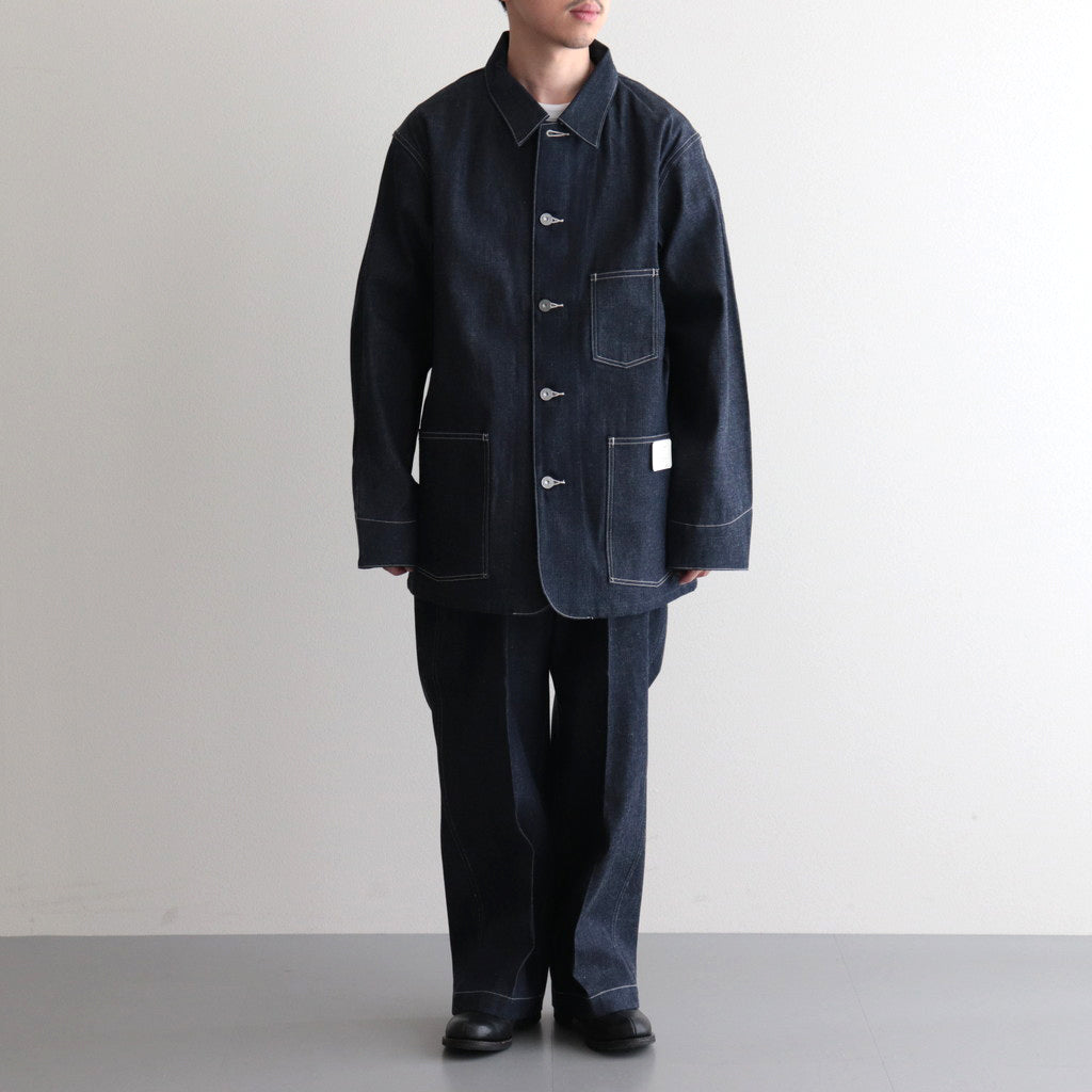 MIL DENIM TROUSERS #INDIGO [PM-PTM40]