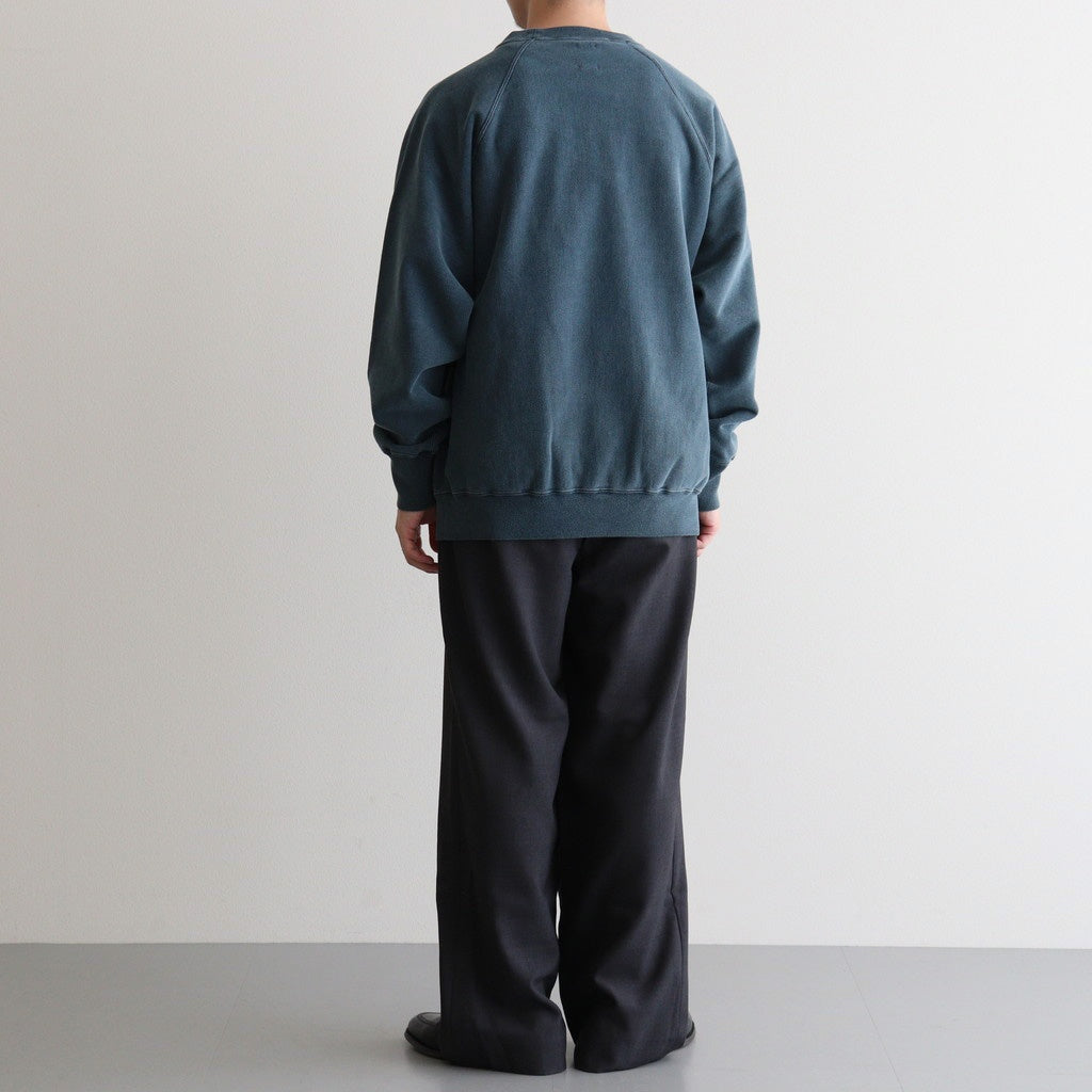 FADE COLOR JUMBERCA URAKE CREW NECK #FADE NAVY [BN-25FM-033]