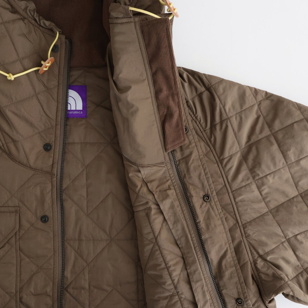 Quilting Field Mountain Parka #Brown [N25FA087]