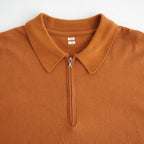 Co/Silk Nep Harf-zip P/O #DustyOrange [BHS25S037F26]