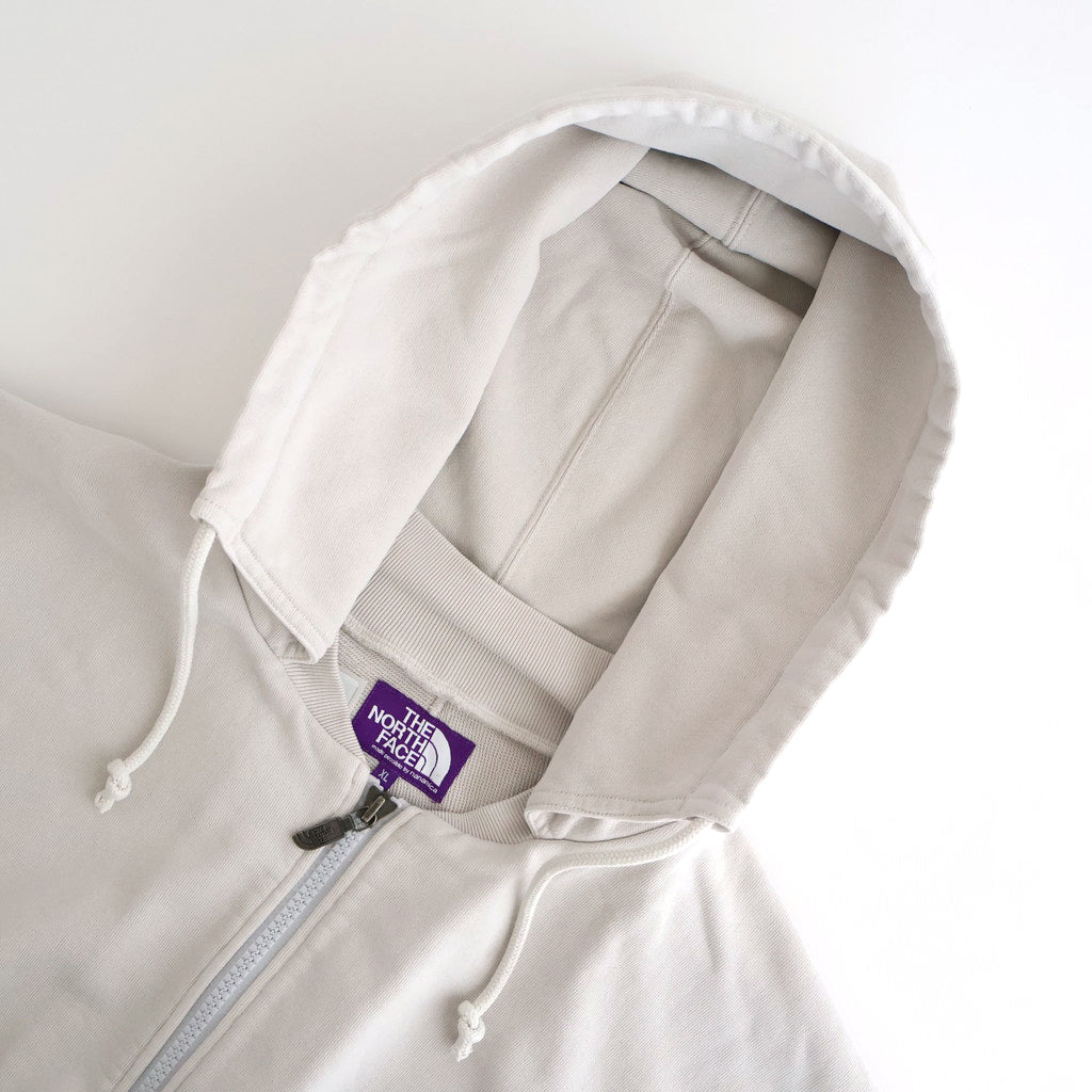 11oz Zip Up Hoodie #Stone [N25FH046]