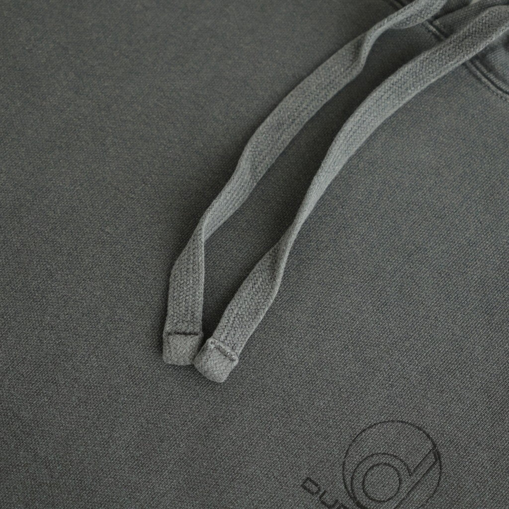 1984 PRINT PIGMENT HOODIE #CHARCOAL [DNA26T04]