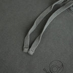 1984 PRINT PIGMENT HOODIE #CHARCOAL [DNA26T04]