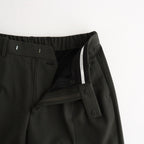 DOUBLE PLEATED SEMI EASY TROUSERS #DARK SAGE [A26C07PT02C]