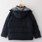 Reversible Down Jacket #Navy × Grey [6023-2507]