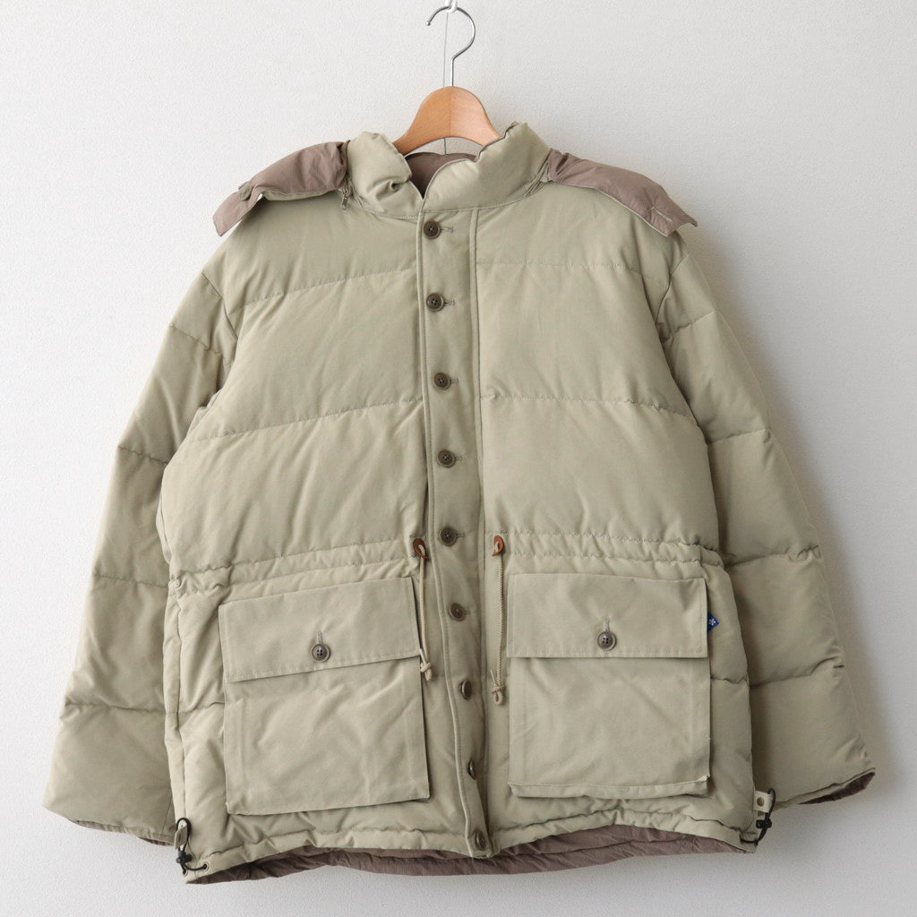 Reversible Down Jacket #Beige x Beige [6023-2507]