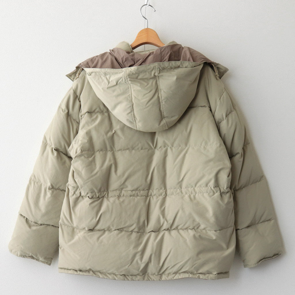 Reversible Down Jacket #Beige x Beige [6023-2507]