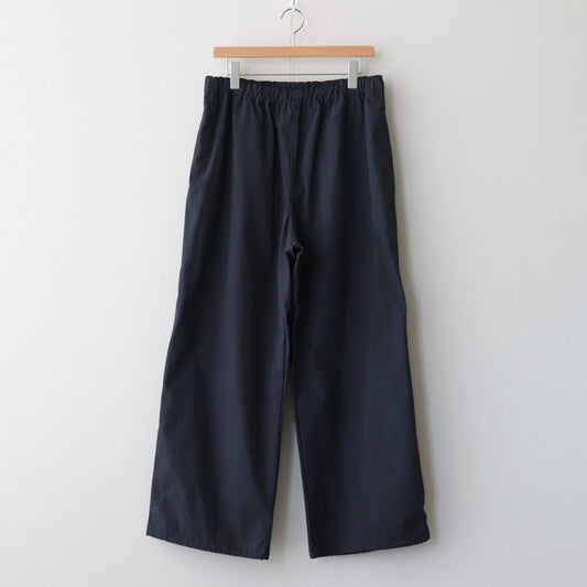 ORGANIC COTTON / RECYCLE POLYESTER TWILL EASY TR #NAVY [17031 40303]