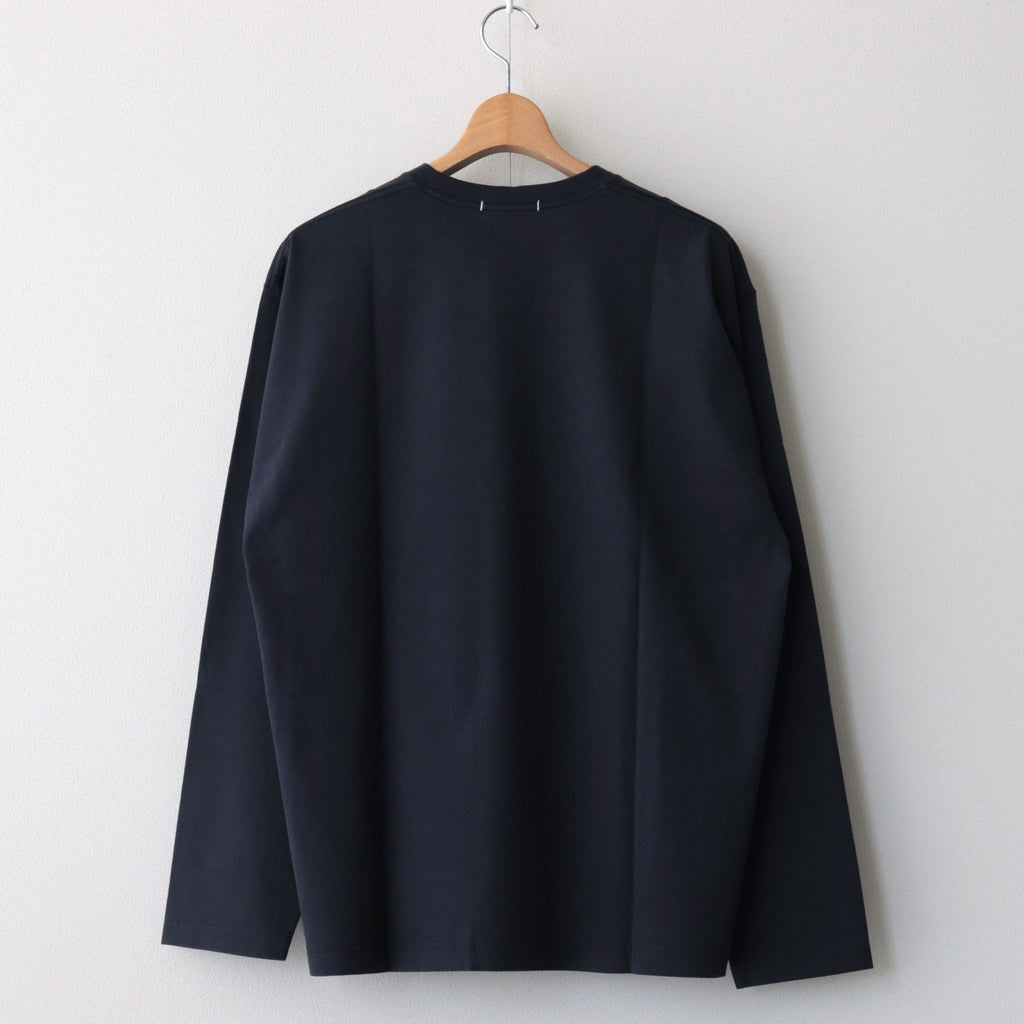 ORGANIC COTTON JERSEY L/S T #NAVY [17031 66309]