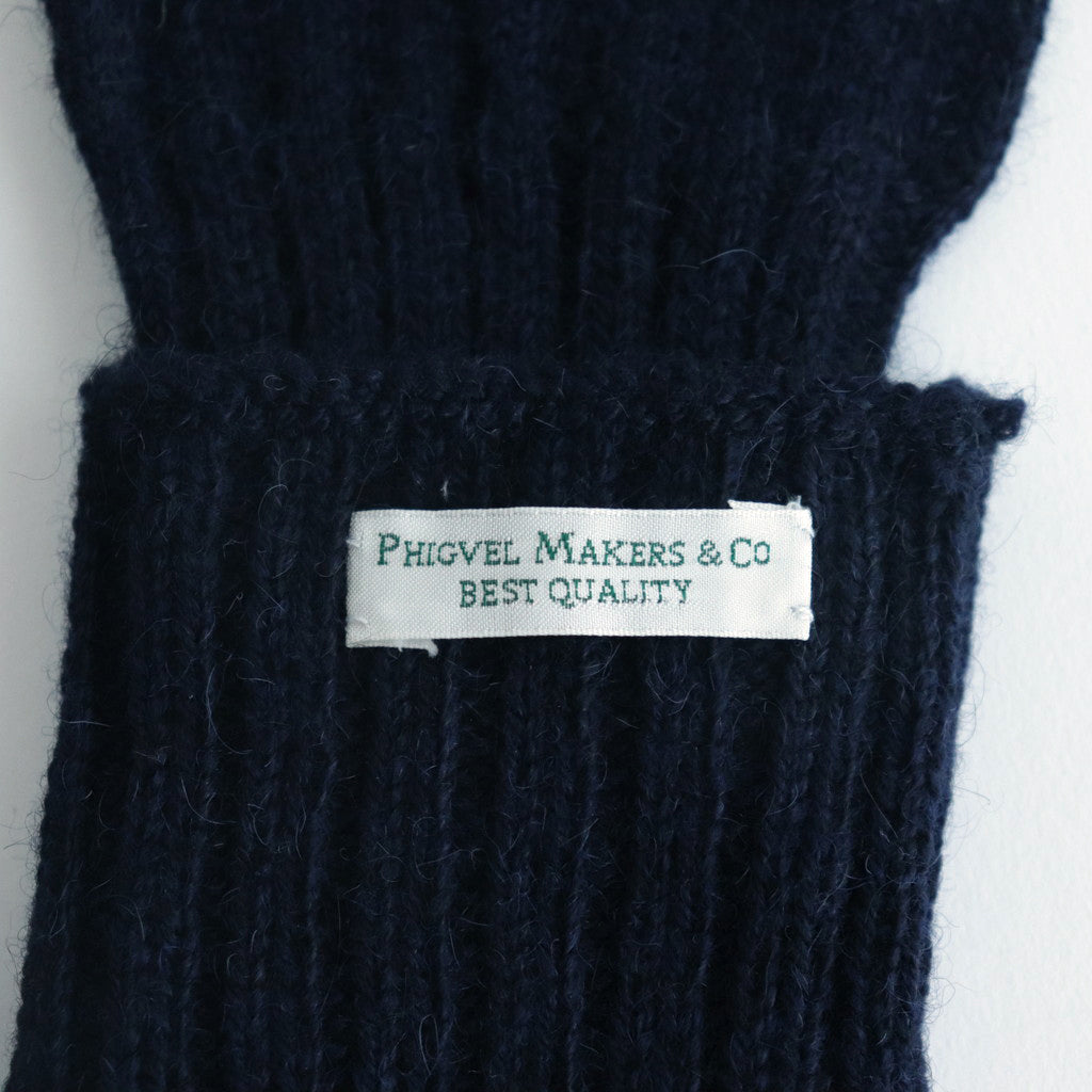 CAMEL YARN KNIT GROVE #INK NAVY [PMAQ-AC03]