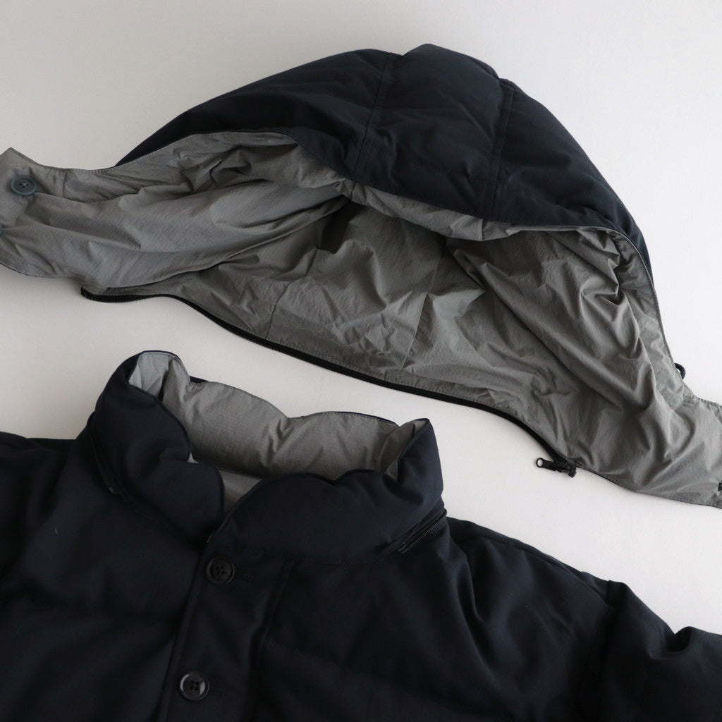 Reversible Down Jacket #Navy × Grey [6023-2507]