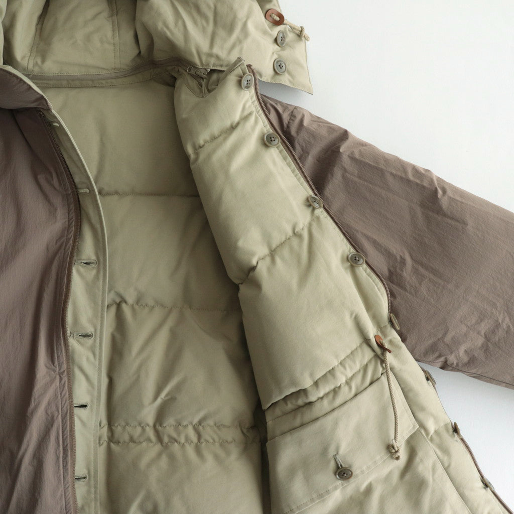 Reversible Down Jacket #Beige x Beige [6023-2507]
