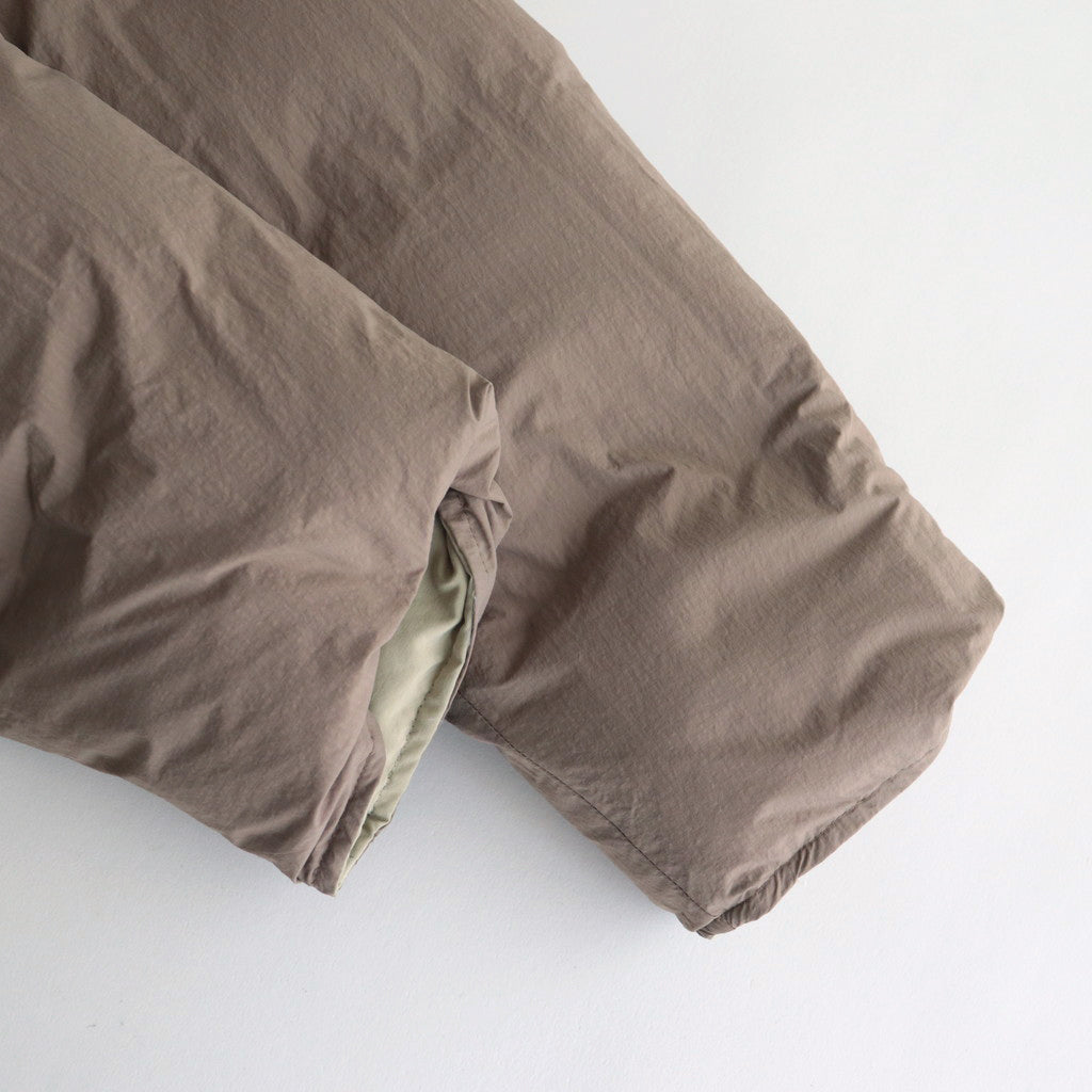 Reversible Down Jacket #Beige x Beige [6023-2507]