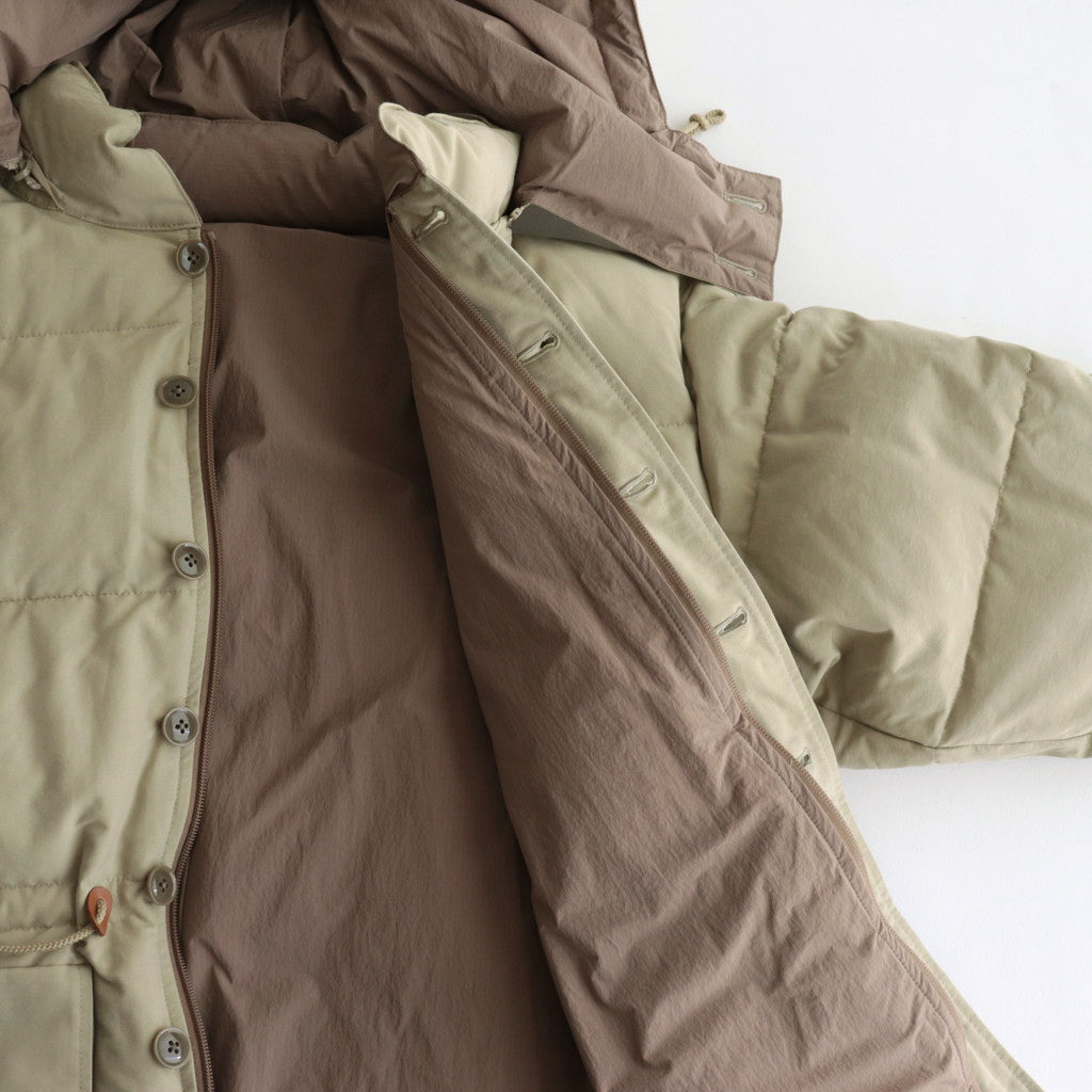 Reversible Down Jacket #Beige x Beige [6023-2507]