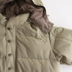 Reversible Down Jacket #Beige x Beige [6023-2507]