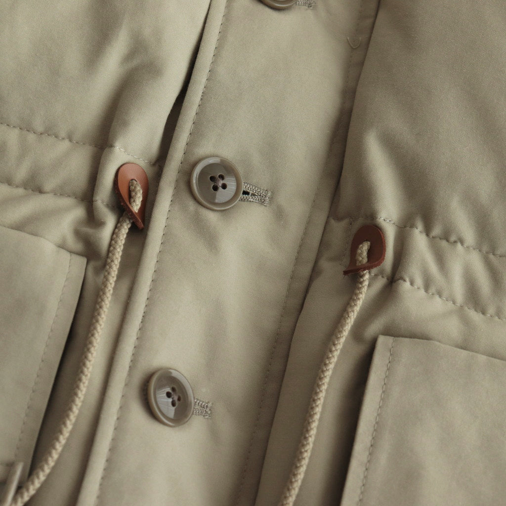 Reversible Down Jacket #Beige x Beige [6023-2507]