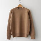 CAMEL YARN COMMANDO SWEATER #CAMEL [PMAQ-KN03]