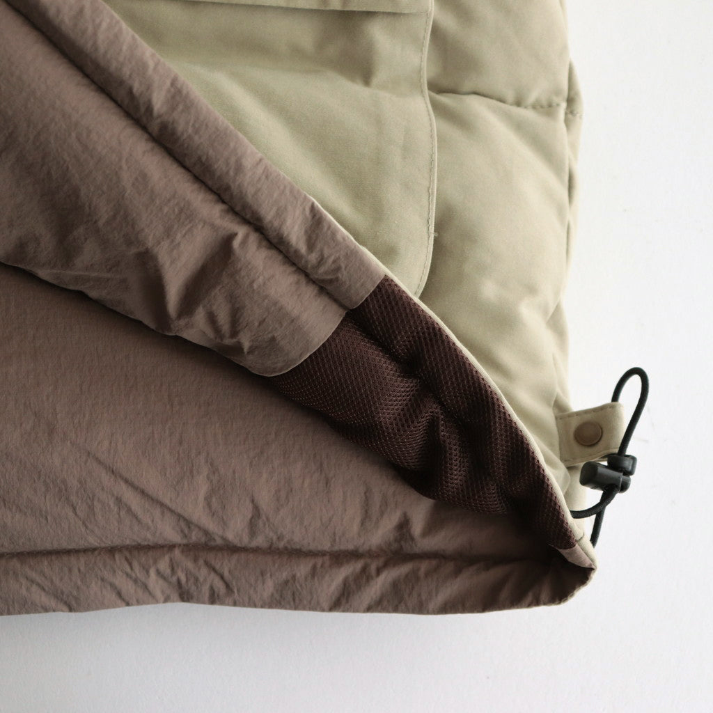 Reversible Down Jacket #Beige x Beige [6023-2507]
