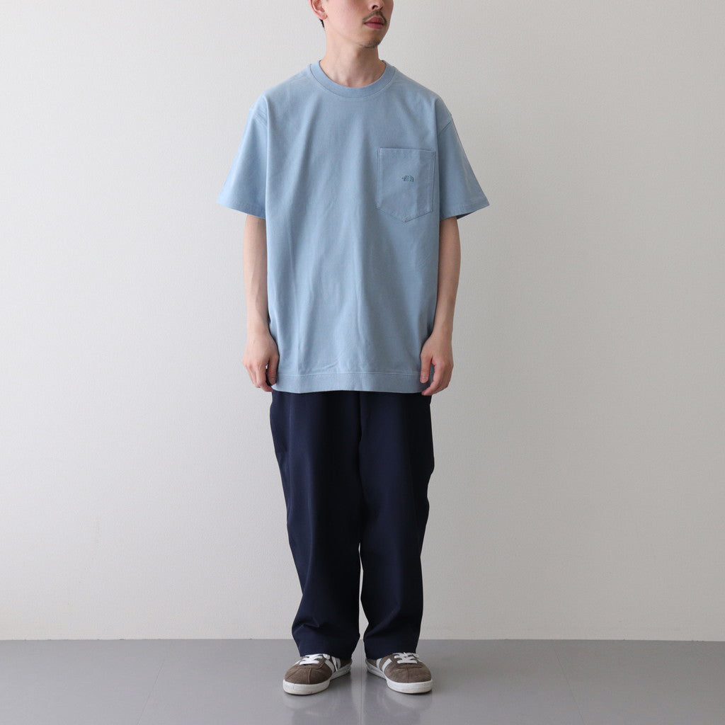 High Bulky Pocket Tee #Sax [NT3422N]