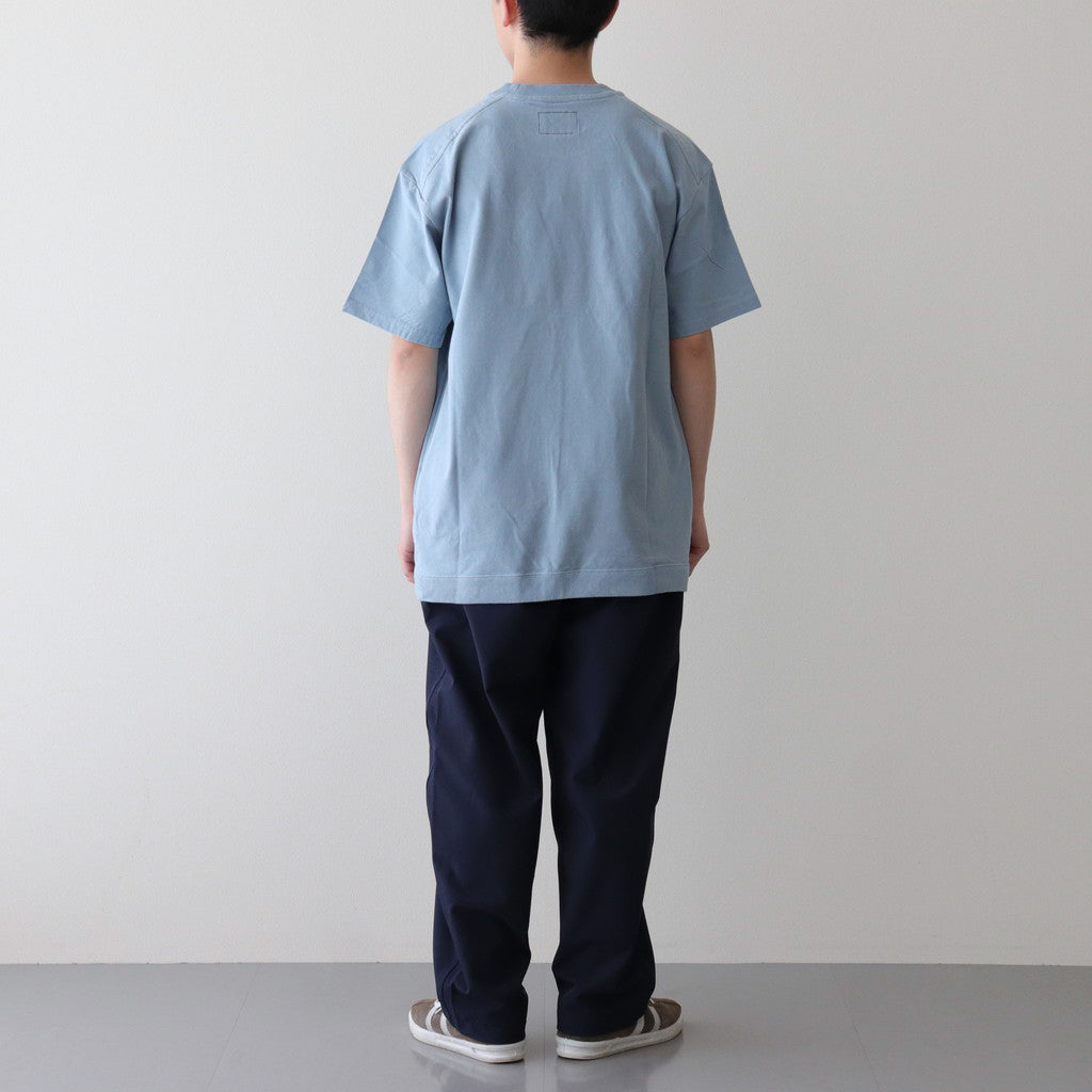 High Bulky Pocket Tee #Sax [NT3422N]