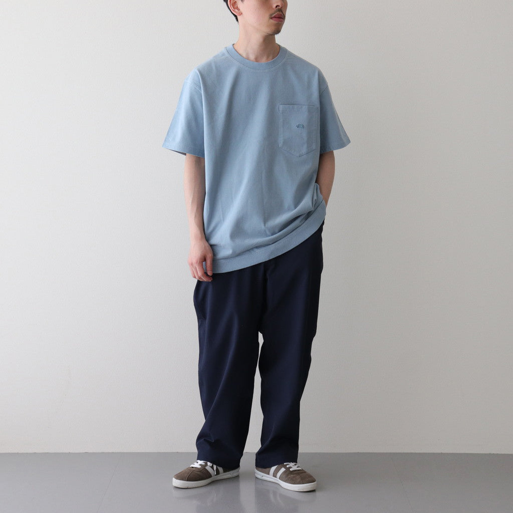 High Bulky Pocket Tee #Sax [NT3422N]